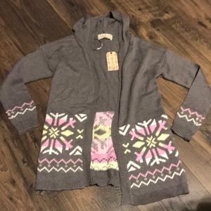 NWT girls sweater